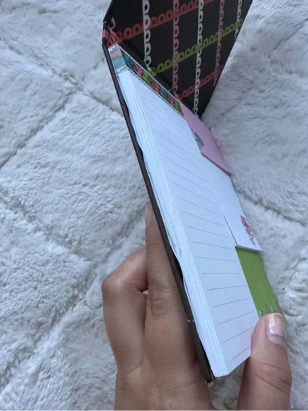 Vera Bradley | “Lola” Post It Notebook
